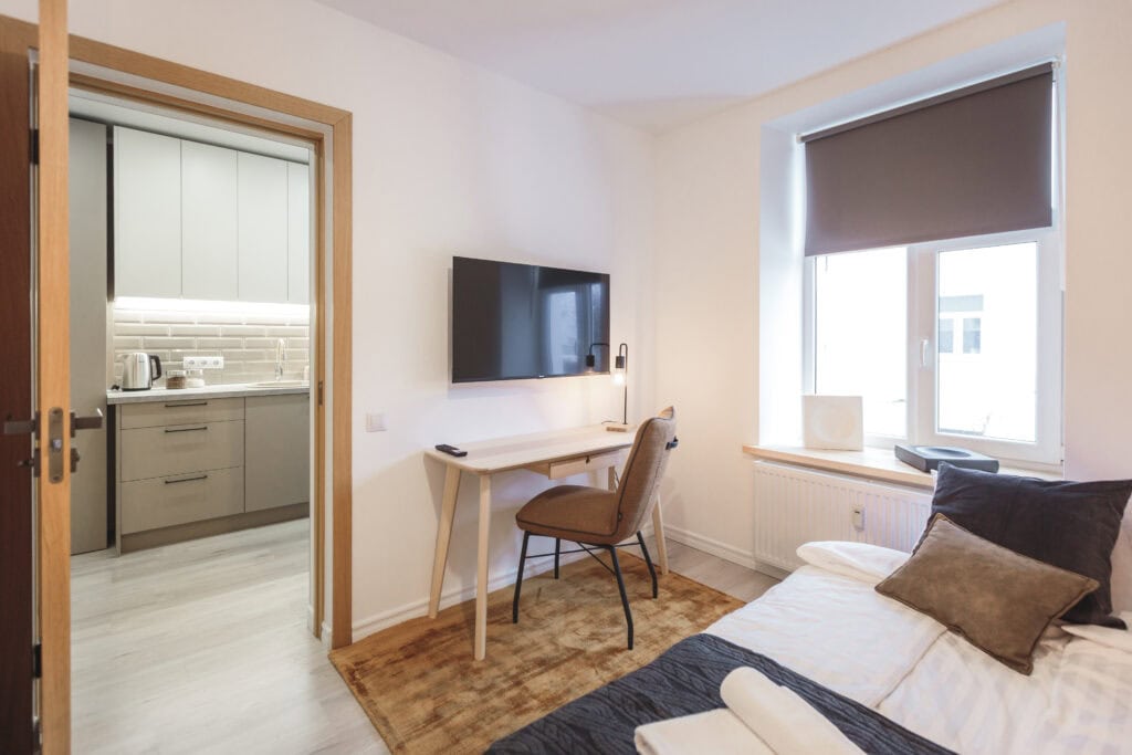 Compact Studio Apartment in Riga 7 scaled